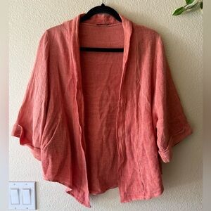 Meo Meli Coral Open Cardigan - OS